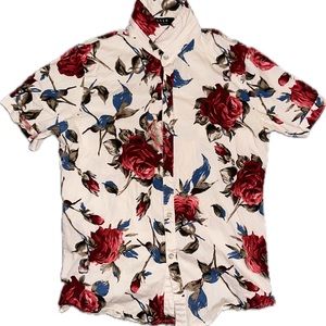 SSLR Men’s collection button down shirt.